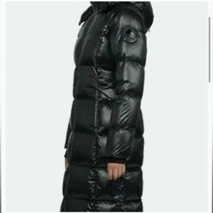 PAJAR Ruby Black Down Puffer Parka.